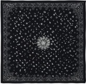 Zadig&Voltaire Sjaal met print - Zwart