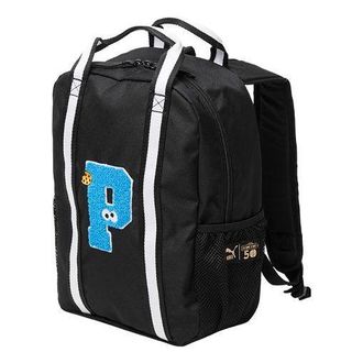 Puma Sesame Street Backpack Black Blue 076655-01