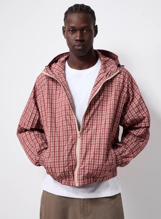 Le 31 Mens Check hooded jacket Imported from Seoul