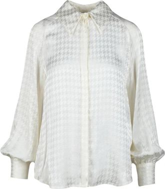 Fabiana Filippi Damesblouse - Dames - Overhemden - Wit - L - Overhemden
