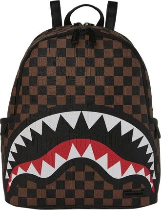 Sprayground Shark Mouth Print Rugzak - Dames - Rugzakken - Bruin - ONE Size - Tassen