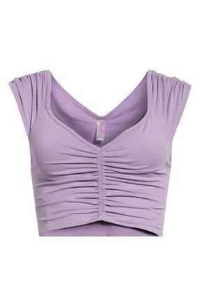 Free People FP Movement Breathe Deeper Crop Top in Gem at Nordstrom Rack, Size X-Large