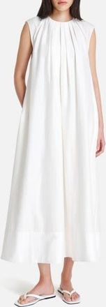 TWP Summer Cotton & Silk Dress in Ivory at Nordstrom Rack, Size 10