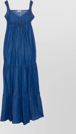 Liu Jo denim dress with adjustable waist tie