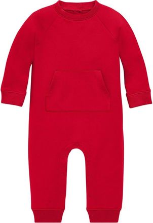 primary Baby Sweatshirt Romper in Cherry at Nordstrom, Size 18-24M