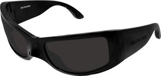 Balenciaga BB0461S 001 Mens Sunglasses Black Size 66