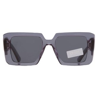 Prada Dark Grey Square Ladies Sunglasses PR 23YS 19O70B 51