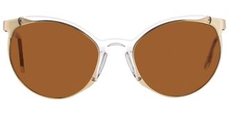 Andy Wolf Dinah F Womens Sunglasses Gold Size 57