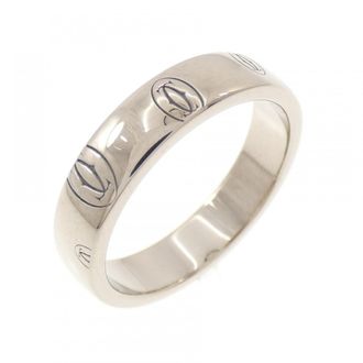 Cartier White Gold White Gold (18K) Band Ring (Pre-Owned)