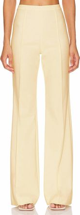 Shona Joy Lani Boot Cut Flared Pant In Vanilla