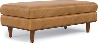 Simpli Home Morrison 49In Mid-Century Modern Table Ottoman