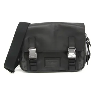 Coach Pre-owned borse di pelle a tracolla - - Pre-owned - Donna - Nero - ONE SIZE