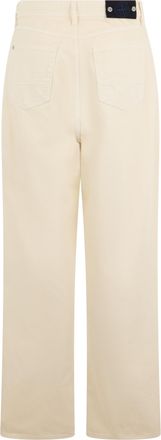 Stone Island Mens Cotton Pants Sand Trousers