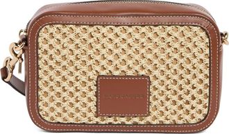 Marc Jacobs Straw Camera Crossbody Bag in Natural at Nordstrom Rack