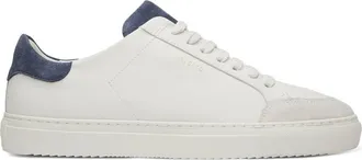 Axel Arigato Clean 90 Triple Sneaker in Off White/dark Blue at Nordstrom, Size 10.5