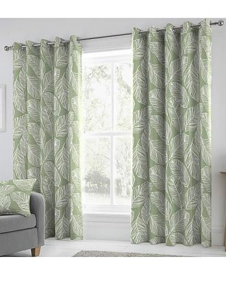 Dreams & Drapes Fusion Matteo Eyelet Curtains
