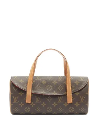 Louis Vuitton 2003 Sonatine monogram tote bag - Brown