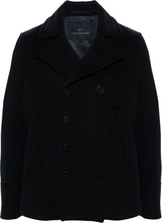 ジャケット・アウター 24aw Super160'sWOOLDOUBLECLOTH PEA COAT Super160's Wool Double Cloth Pea Coat｜Top Black – Cornier