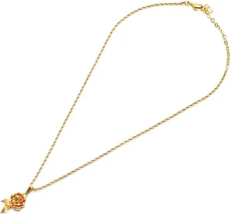 Dior Collana a catena con pendente 1980-1990 - Oro