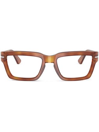 Persol Occhiali da sole squadrati - Marrone