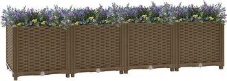 vidaXL Arriate 160x40x38 Cm Polipropileno Vidaxl