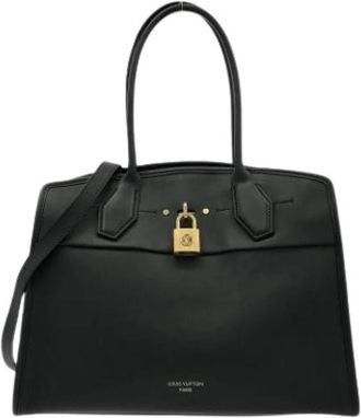 Louis Vuitton Pre-owned Vintage Tote Bag - Dames - Vintage Shopper - Zwart - ONE Size - Leer - Vintage