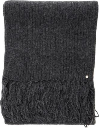 Helen Kaminski Starla Wolmix Sjaal - Dames - Accessoires - Grijs - Maat: ONE Size Wol