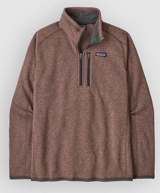 Patagonia Better 1/4 Felpa con Zip rosa