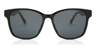 Gucci GG0417SK Asian Fit 001 Mens Sunglasses Black Size 56