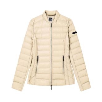 A|X Armani Exchange Piumino Slim Fit in Nylon Leggero - - Jackets - Donna - Beige - XS