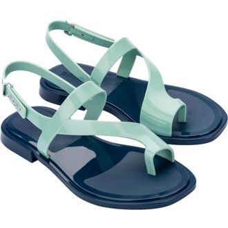 Melissa Cassie Slingback Sandal in Blue/Green at Nordstrom Rack, Size 10