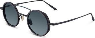 Etnia Barcelona Torrent Polarized BK Mens Sunglasses Black Size 44