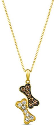 Le Vian Ladies Animal Story Necklaces set in 14K Honey Gold