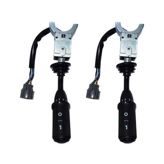 OEM Aplicable A 2 Interruptores De Columna De Direcci&oacute;n Delanteros Y Traseros 701/80298, Compatible Con Jcb 701-80298