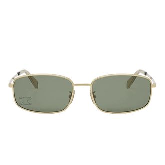 Celine Sunglasses Cl40285 U 30 N Triomphe Gold/Green Woman