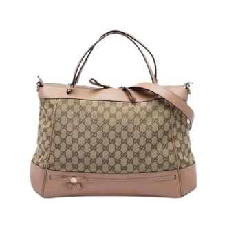 Gucci Pre-owned Mayfair Satchel - - Pre-owned - Donna - Beige - ONE SIZE