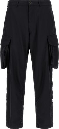 Comme Des Gar&ccedil;ons Dark Blue Cargo Pants