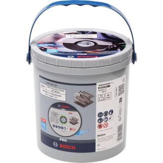 Bosch Pro Stainless Steel And Metal Trennscheibe 125 X 1 X 22,23 Mm Gerade 100 St - 2608626113