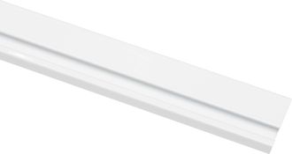 Gardinia Vorhangschiene 1 l&auml;ufig-l&auml;ufig Fixmass Serie Aluminim-Vorhangschiene