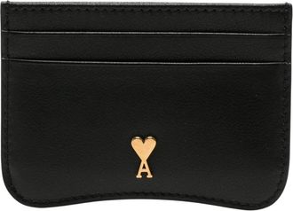 Ami Paris Paris Kaarthouder - unisex - Portefeuilles - Zwart - ONE Size - Katoen - Accessoires