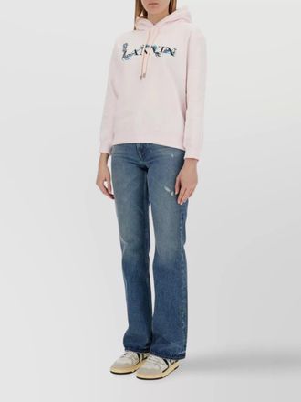 Lanvin printed hoodie