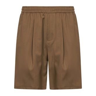 D4.0 Casual Shorts, male, Brown, Size: XL D4.0 Shorts