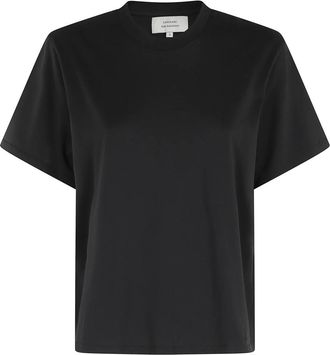 Loulou Studio T-Shirts, female, Black, Size: M Telanto Boxy T-shirt