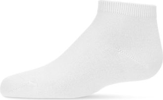 MeMoi Basic Silky-Soft Gauge Ankle Sock in White at Nordstrom, Size 6-12M