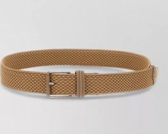 Ermenegildo Zegna braided belt adjustable length menswear accessory