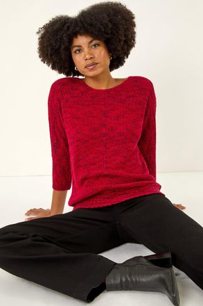 Roman Textured Knit Jumper