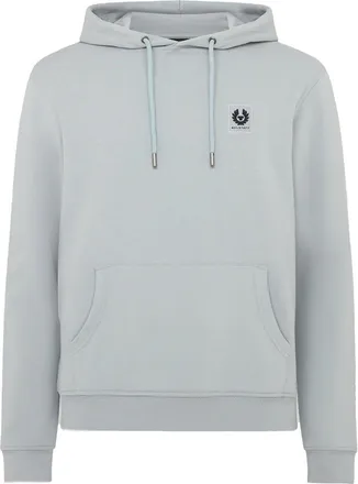Belstaff PATCH LOGO HOODED TOP Size: M, colour: BLUE
