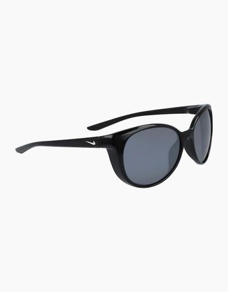 Nike Mens Oval Sunglasses - Blk Wht Silver - Size: ONE size