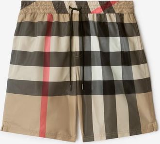 Burberry Check Swim Shorts