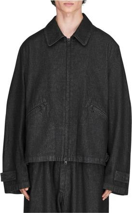 Yohji Yamamoto Denim Blouson - Heren - Spijkerjassen - Zwart - S - Denim - Jassen